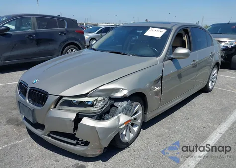 2011 BMW 328I from USA, damaged, VIN WBAPH5G5XBNM84087